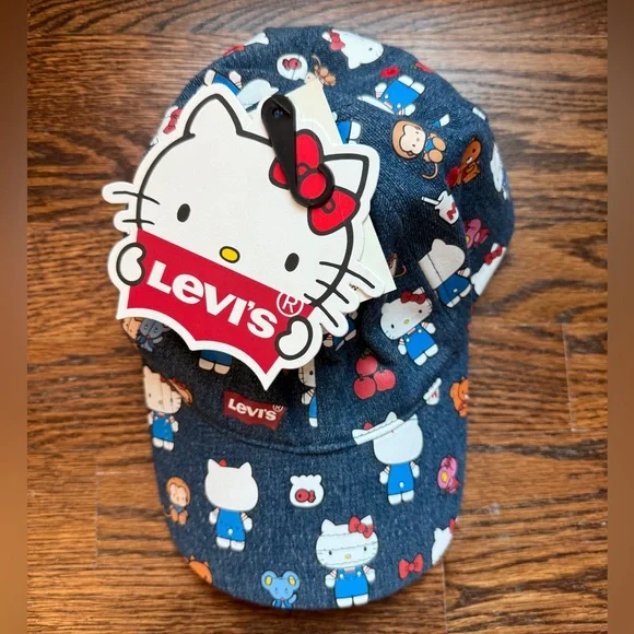 Levi's x Hello Kitty Baseball Hat - Picture 3 of 7